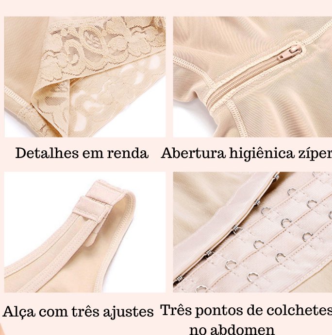 Body Corpo Todo Alta Compressão